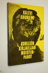 Kuolleen kirjailijan muistiinpanot