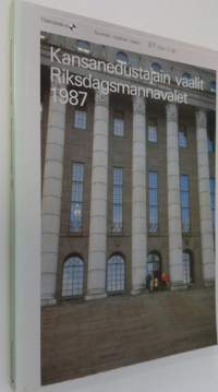 Kansanedustajan vaalit 1987 = riksdagsmannavalet 1987 = Parliamentary elections 1987