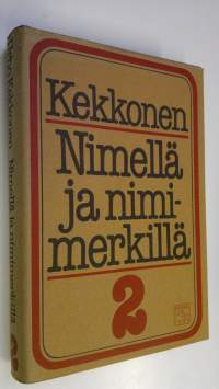 Nimellä ja nimimerkillä 2