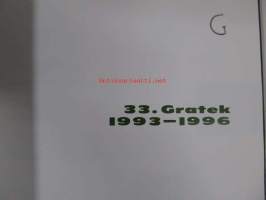 Gratek 33. Kirjapainoteknikkojen vuosijulkaisu 1993-1996