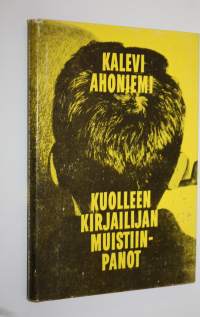 Kuolleen kirjailijan muistiinpanot