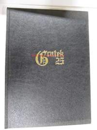 Gratek 25. Kirjapainoteknikkojen vuosijulkaisu 1985-1988