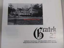 Gratek 25. Kirjapainoteknikkojen vuosijulkaisu 1985-1988