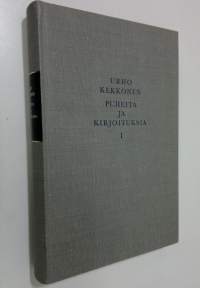 Puheita ja kirjoituksia 1, Puheita vuosilta 1936-1956