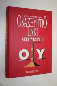 Osakeyhtiölaki selityksin 2, Luvut 9-17