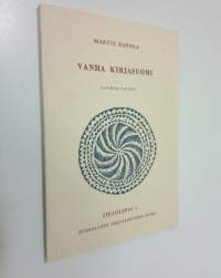 Vanha kirjasuomi