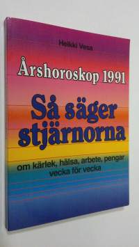Årshoroskop 1991 : så säger stjärnorna