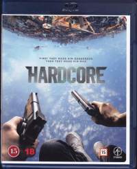 Hardcore, 2016. Sharlto Copley, Danila Koslovsky, Haley Bennet. Bluray -versio!