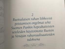 Ruplista markkoihin - Suomen suuriruhtinaskunnan setelit 1812-1898