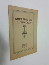 Korrehtuuriluvun opas