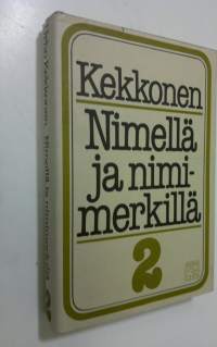 Nimellä ja nimimerkillä 1