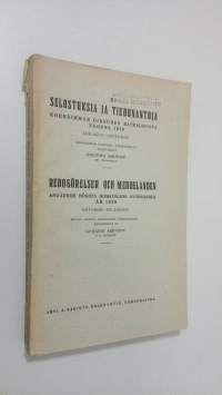 Selostuksia ja tiedonantoja Korkeimman oikeuden ratkaisuista vuonna 1939: lokakuu - joulukuu