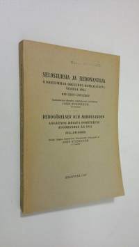 Selostuksia ja tiedonantoja Korkeimman oikeuden ratkaisuista vuonna 1944: heinäkuu - joulukuu