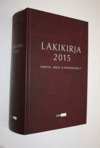 Lakikirja 2015 : yksityis-, rikos- ja prosessioikeus