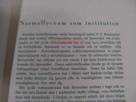 Svenska normallyceum i Helsingfors dess tredje kvartsekel 1914-1939