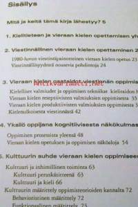 Kulttuuri ja vieraan kielen oppiminen