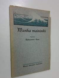 Vanha maininki : runoja