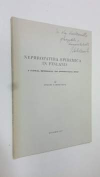 Nephropathia epidemica in Finland : A clinical, histological and epidemiological study (signeerattu)