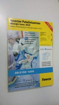 Fonectan Puhelinluettelo 2010 keltaiset sivut