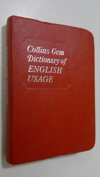 Collins Gem Dictionary of English Usage