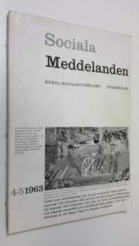 Sociala Meddelanden 4-5/1963