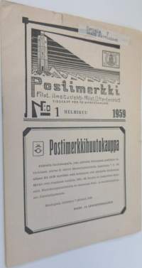 Postimerkki n:o 1 helmikuu : filateelinen ilmoituslehti