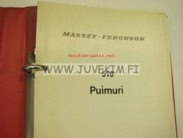Massey Ferguson 510 Leikkuupuimuri -käyttöohjekirja