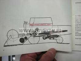 Massey Ferguson 506 Skördetröska -instruktionsbok