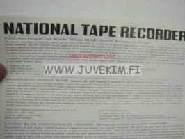National RQ-158S portable tape recorder -myyntiesite