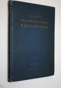 Sahatun puutavaran kuutiokirja