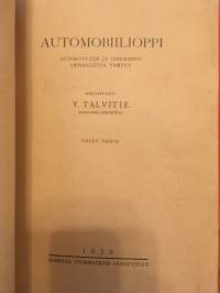 Automobiilioppi - Autokouluja ja itsekseenopiskelevia varten