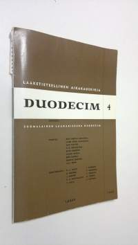Duodecim n:o 4/1969 : lääketieteellinen aikakauskirja