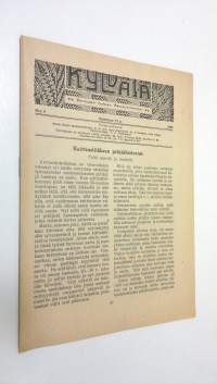 Kylväjä n:o 8/1928 : raittiuden ystävien äänenkannattaja ; viikkolehti raittiutta ja kansanvalistusta varten