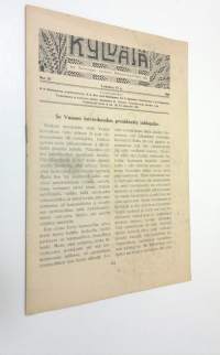 Kylväjä n:o 20/1926 : raittiuden ystävien äänenkannattaja ; viikkolehti raittiutta ja kansanvalistusta varten