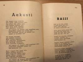 Kyytipoika II - Välipaloja eli palan välejä -laulukirja