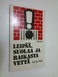 Leipää, suolaa ja raikasta vettä