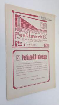 Postimerkki vuosikerta 1958 nro 5 : filateelinen ilmoituslehti