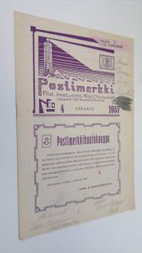 Postimerkki vuosikerta 1957 nro 4 : filateelinen ilmoituslehti