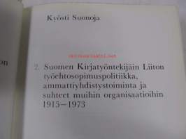 Suomen Kirjatyöntekijäin Liiton historia I-II