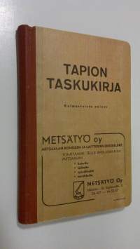 Tapion taskukirja 1956 : metsä- ja puutalousmiesten sekä metsänomistajien käsikirja