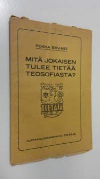 Mitä jokaisen tulee tietää teosofiasta (1919)