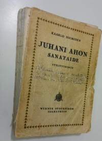 Juhani Ahon sanataide : tyylitutkimus