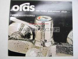 Oras vesikalusteopas 1975 -myyntiesite