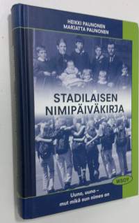Stadilaisen nimipäiväkirja : Uuno, uuno - mut mikä sun nimes on
