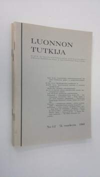 Luonnon tutkija vuosikerta 1968