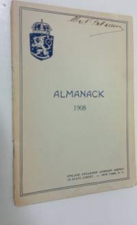 Almanack och kalender 1908 : för i Amerika vistande svenska talande finnar för året