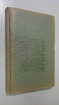 Fennia 18 : Studier i Finlands Antropologi I : Inledning, Kroppslängden ; Voyage en Turkestan et en Dzoungarie en 1898. Avec une carte. ; Om strandbildningar och ...