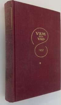 Vem och vad : biografisk handbok : 1957