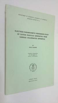 Electron paramagnetic resonance study of cation radicals generated from various chlorinated biphenyls