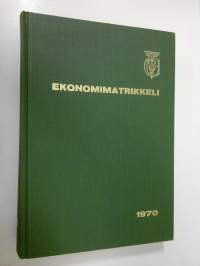 Ekonomimatrikkeli : 1970